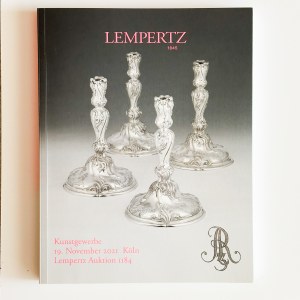 Katalóg: Lempertz. Kunstgewerbe
