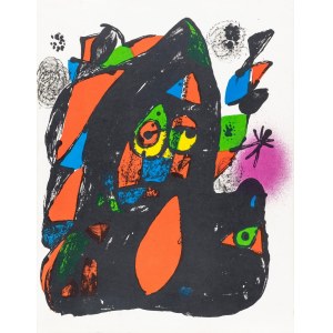 Joan Miró (1893-1983), Kompozícia IV, 1972