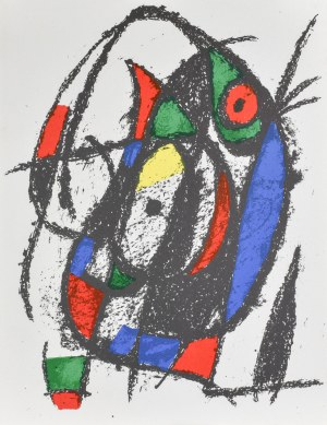 Joan Miró (1893-1983), Kompozice, 1972