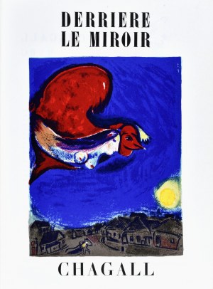Marc CHAGALL (1887 - 1985), Obálka alba ''Derrière le Miroir'' Chagall, 1950