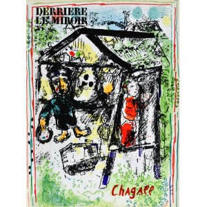 Marc CHAGALL (1887 - 1985), Album cover ''Derrière le Miroir'' Chagall, 1969