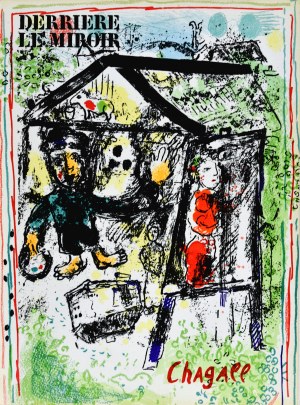 Marc CHAGALL (1887 - 1985), Albumcover ''Derrière le Miroir'' Chagall, 1969