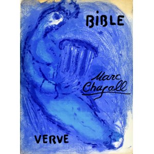 Marc CHAGALL (1887-1985), obal albumu The Bible: Verve. Vol. VIII, č. 33 a 34