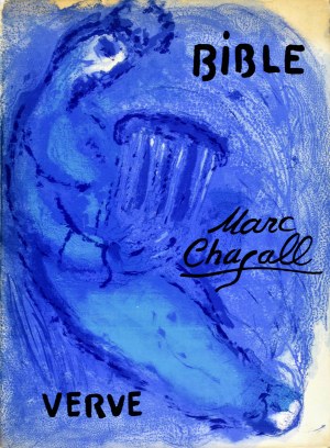 Marc CHAGALL (1887-1985), Obal alba The Bible: Verve. Svazek VIII, č. 33 a 34