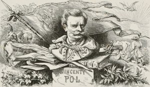 Juliusz KOSSAK (1824-1899), Wincenty Pol, vignette to Mohort