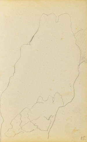 Jacek MALCZEWSKI (1854-1929), Outline of trees, 1872
