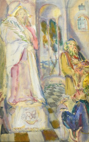 Kasper POCHWALSKI (1899-1971), Épiphanie du Seigneur, 1941