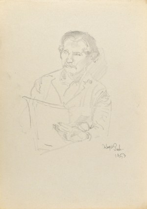 Kasper POCHWALSKI (1899-1971), Głowa Chrystusa Wawelskiego, 1933