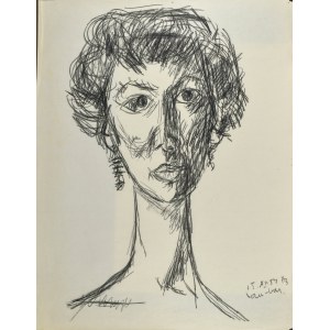 David LAN-BAR / LANDBERG (1912-1987), Buste de femme, 1954