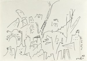 David LAN-BAR / LANDBERG (1912-1987), Kompozícia, 1947