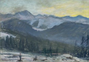 Władysław SERAFIN (1905-1988), Západné Tatry v zime