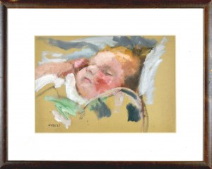 Irena WEISS - ANERI (1888-1981), Hanusia sleeping, 1921
