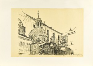Leon WYCZÓŁKOWSKI (1852 - 1936), Sigismund Chapel, 1915