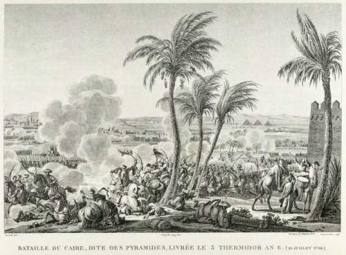 Carle VERNET (1758-1836), Edouard Bernard SWEBACH (1800-1870), Bitwa o Kair, ok. 1850