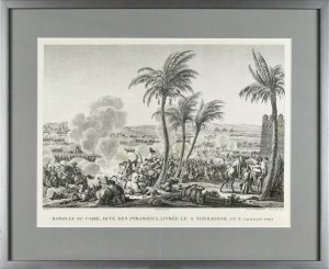 Carle VERNET (1758-1836), Edouard Bernard SWEBACH (1800-1870), Battaglia del Cairo, 1850 ca.