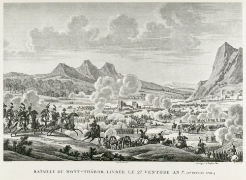 Carle VERNET (1758-1836), Edouard Bernard SWEBACH (1800-1870), Bitwa pod górą Tabor, ok. 1850