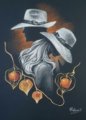 Oksana Malanij, Physalis, 2024.