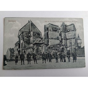 POSTCARD SZCZYTNO, ORTELSBURG, LINDEN, SOLDIERS, PRE-WAR, 1914