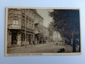 CARTOLINA TOMASZÓW MAZOWIECKI, VIA PIŁSUDSKIEGO