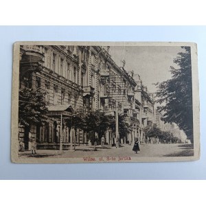 POSTKARTE VILNIUS, S-TO JERSKA STRASSE, VORKRIEGSZEIT