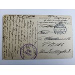 POSTKARTE WARSCHAU, WARSCHAU, UJAZDOWSKA-ALLEE, VORKRIEGSZEIT, 1917, BRIEFMARKE