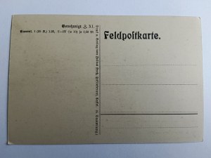 POSTKARTE HOLZSCHNITT, SOLDAT, AM STYR BEI SEMKI, VORKRIEGSZEIT, 1915, ŁUCK, WARASZ