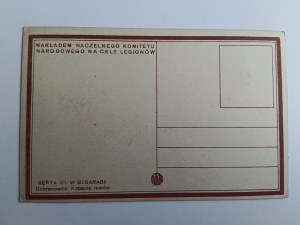 POSTKARTE LEGIONY POLSKIE, DOBRANOWKA BESARABIA, GRABEN VON GRABEN, SERYA XII, NKN, VORKRIEG, SOLDATEN, ARMEE