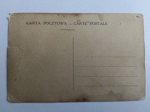 CARTOLINA IL MARESCIALLO JOZEF PIŁSUDSKI DECORA LE JENERALI FRANCESI , JEN. HENRYS, ANTEGUERRA