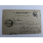 POSTCARD BUDAPEST, HUNGARY, GELLERT HILL, LONG ADDRESS PRE-WAR