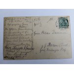 POSTKARTE ELBLĄG, ELBING, GYMNASIUM, REFORM-REAL-GYMNASIUM, VORKRIEGSZEIT, 1912, BRIEFMARKE, GESTEMPELT