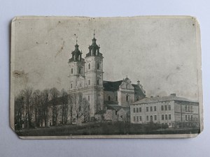 POSTCARD OLD VILLAGE, OLD VILLAGE, JESUIT CHURCH, PRE-WAR 1928