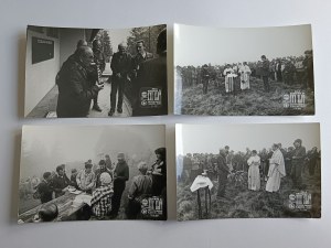 SET OF 6 PHOTOS JUSZCZYN, HALA KRUPOWA, XXX MEETING OF MOUNTAIN TOURISTS, PTTK, 1984