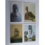 SET OF 7 POSTCARDS GDANSK SCULPTORS, GDANSK