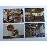 SET OF 9 POSTCARDS MUSEUM OF JAGIELLONIAN UNIVERSITY IN KRAKOW, KRAKOW, COLLEGIUM MAIUS