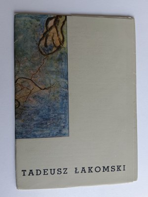 SET OF 6 POSTCARDS POLISH PAINTING TADEUSZ ŁAKOMSKI