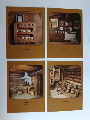 ENSEMBLE DE 9 CARTES POSTALES HOMESTEAD KORKOSZÓW CZARNA GÓRA, HOMESTEAD SOŁTYS JURGÓW