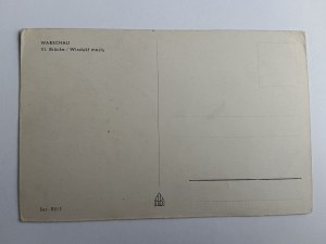 POSTKARTE WARSCHAU, WARSCHAU, BRÜCKENVIADUKT