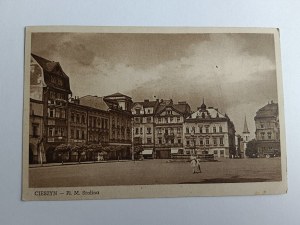 CARTE POSTALE CIESZYN PL M STALIN, TIMBRE