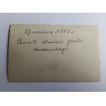 ZDJĘCIE WARSZAWA POMNIK OBROŃCÓW GHETTA WARSZAWSKIEGO, POMNIK BOHATERÓW WARSZAWSKIEGO GETTA 1953 R, GRUPA OSÓB