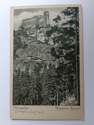 POSTCARD KARKONOSZE CHOJNIK CASTLE