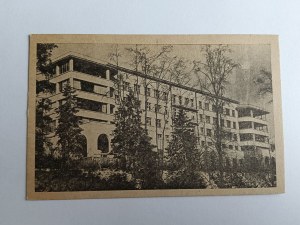 CARTE POSTALE SANATORIUM ACADÉMIQUE DE ZAKOPANE, WYD WIERCHY ZAKOPANE 1948