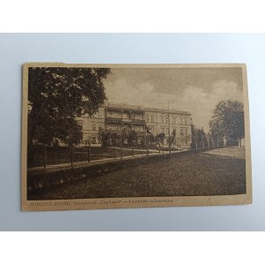 POSTCARD WIENIEC ZDRÓJ GUESTHOUSE GOPLANA MINERAL BATHS, STAMP 1949