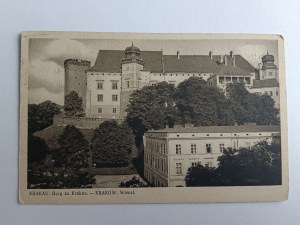 POSTKARTE KRAKAU, GG, WAWEL, 1942