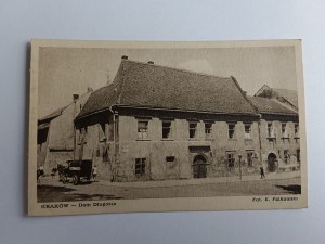 POSTCARD KRAKOW, DŁUGOSZA HOUSE, FOT FALKOWSKI 1950