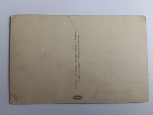 POSTKARTE KRAKAU, WAWEL, BURG, TURNIER IM ARKADENHOF, PFERDE, RITTER, VORKRIEGSZEIT