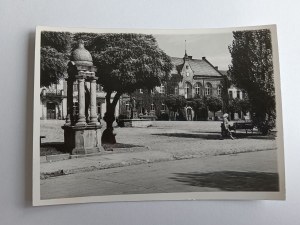 POSTKARTE MYŚLENICE MARKT, SEHR KLEINE AUFLAGE