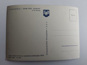 POSTKARTE JASTARNIA HAUS FWP RYBAK, KLEINE AUFLAGE