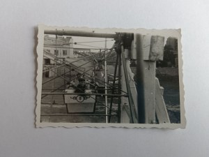 PHOTO WARSAW, FERRIS WHEEL, 1949