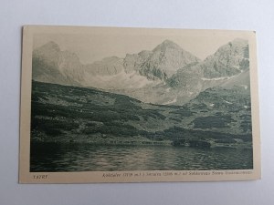 CARTOLINA TATRA KOŚCIELEC E ŚWINICA, ANTEGUERRA