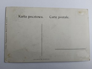 POSTKARTE POLNISCHE MALEREI, KLAVIER, VORKRIEGSZEIT